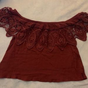 Off Shoulder Bardot Shirt